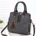 Bolsa Boston Feminina Yogodlns com Tassel