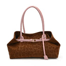 Bolsa Feminina Animal Print Leopardo Premium Tote