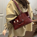 Bolsa Tote Feminina Grande em Couro PU