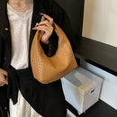Bolsa Hobo Feminina Trançada Soft PU Elegance
