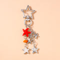 Chaveiro Charm Estrela-do-Mar e Conchas