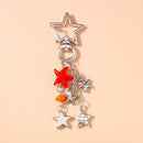 Chaveiro Charm Estrela-do-Mar e Conchas