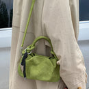 Bolsa Feminina Suede Square