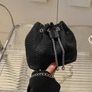 Mini Bolsa Bucket Feminina Glam
