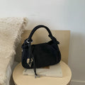 Bolsa Feminina Suede Square