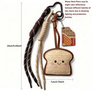 Chaveiro Pingente Charm Toast & Chocolate