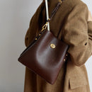 Bolsa Bucket Premium Grande Burgundy