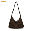 Bolsa Hobo Feminina Animal Print Leopardo