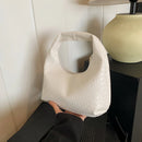 Bolsa Hobo Feminina Trançada Soft PU Elegance