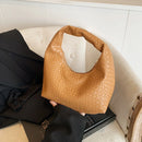 Bolsa Hobo Feminina Trançada Soft PU Elegance
