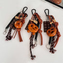Chaveiro Pretzel & Chocolate | Pingente Decorativo para Bolsas e Chaves