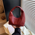 Bolsa Hobo Feminina Trançada Soft PU Elegance