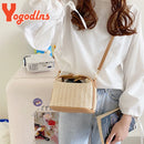 Bolsa Bucket de Palha Boho Summer