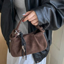 Bolsa Feminina Suede Square