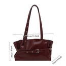 Bolsa Tote Feminina Grande em Couro PU