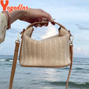Bolsa Bucket de Palha Boho Summer