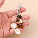 Chaveiro Charm Estrela-do-Mar e Conchas