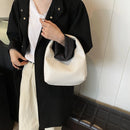 Bolsa Hobo Feminina Trançada Soft PU Elegance
