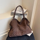 Bolsa Tote Y2K Animal Print Fashion