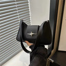 Bolsa Feminina Vintage de Ombro em Couro PU | Compacta, Elegante e Atemporal