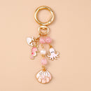 Chaveiro Charm Estrela-do-Mar e Conchas