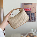 Bolsa Bucket de Palha Boho Summer